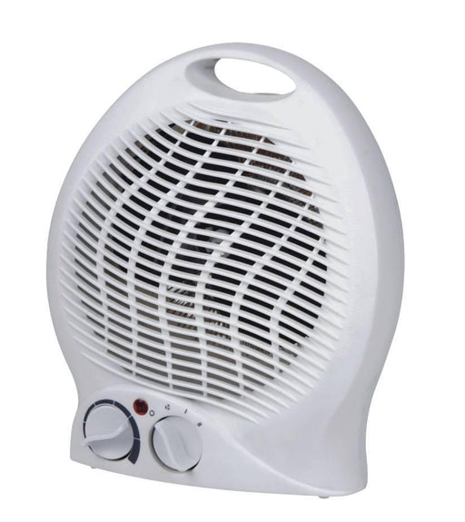 2000w Fan Heater - 2 Heat settings - Fan only setting - Thermostat Dial  Radford Vac Centre  - 1